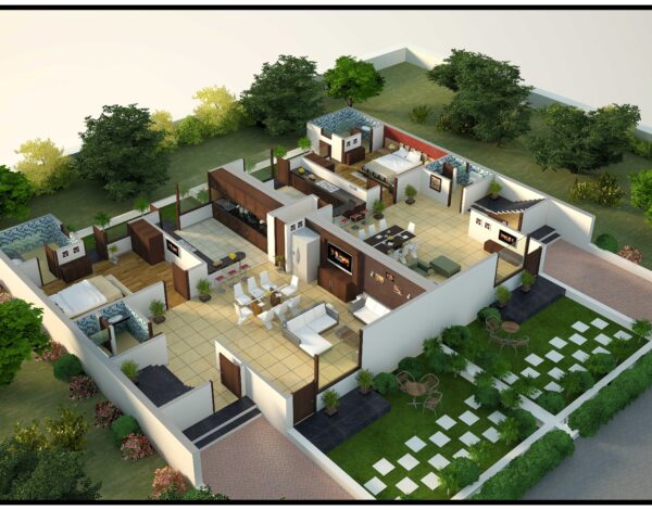 How 3D Walkthroughs by Orange IT Softwares Are Transforming Real Estate in Lucknow