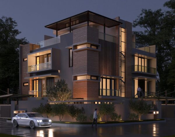 Budget-Friendly 3D Exterior Rendering Options for Lucknow Builders