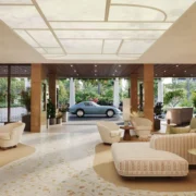 3D walkthrough visualization of modern residential building in Mumbai